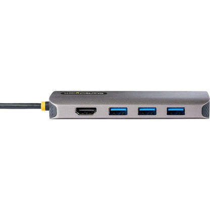 StarTech.com USB C Multiport Adapter, 4K 60Hz HDMI HDR10 Video, 3 Port 5Gbps USB 3.2 Hub, 100W Power Delivery, GbE, SD/MicroSD, Mini Dock