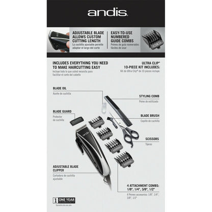 Ultra Clip Clipper10pc Kit BK