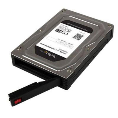 StarTech.com 2.5" to 3.5" SATA Aluminum Hard Drive Adapter Enclosure with SSD / HDD Height up to 12.5mm