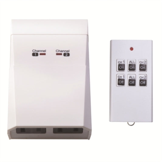 Timer Indoor 2 Outlet Remote