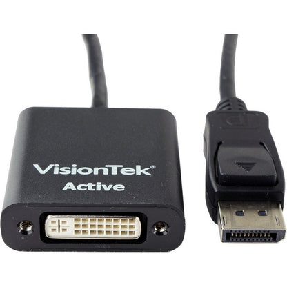 VisionTek DisplayPort to SL DVI-D Active Adapter (M/F)