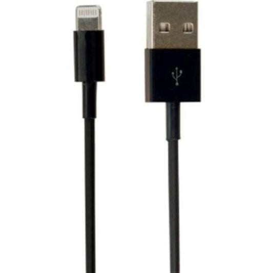 VisionTek Lightning to USB 1 Meter Cable Black (M/M)