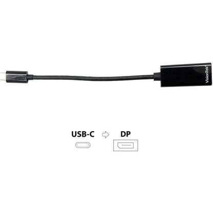 VisionTek USB 3.1 Type C to DisplayPort Adapter (M/F)