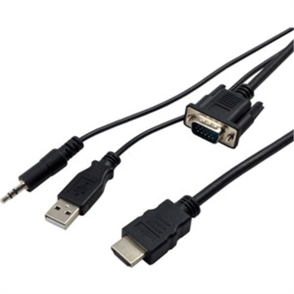 VisionTek VGA to HDMI 1.5M Active Cable (M/M)