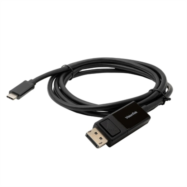 VisionTek USB-C to DisplayPort 1.4 Bi-Directional 2M Active Cable (M/M)