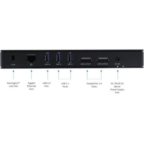 VT4800 Thunderbolt 3 USB-C Docking Station w/ 60W PD