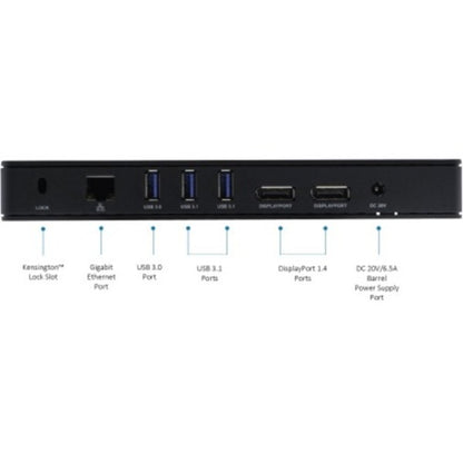 VT4800 Thunderbolt 3 USB-C Docking Station w/ 60W PD