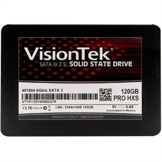 VisionTek PRO HXS 120 GB Solid State Drive - 2.5" Internal - SATA (SATA/600)