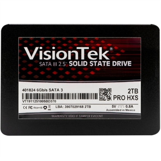 VisionTek PRO HXS 2 TB Solid State Drive - 2.5" Internal - SATA (SATA/600)