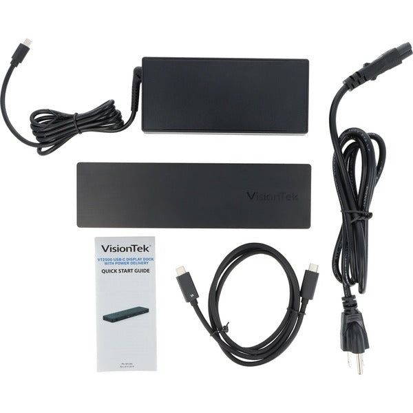 VisionTek VT2500 - Multi Display USB-C Docking Station with 85W Power Delivery