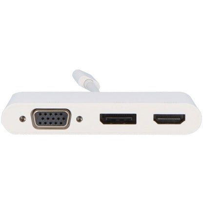 VisionTek USB-C to DisplayPort, HDMI &amp; VGA Hub (M/F/F/F)