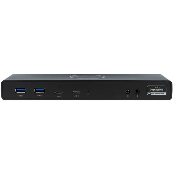 VisionTek USB 3.0 &amp; USB-C Dual Display 4K Power Delivery Docking Station