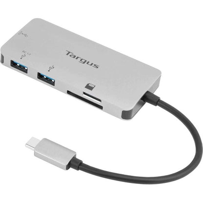 Targus USB-C Multi-Port Hub with Card Reader and 100W PD Pass-Thru