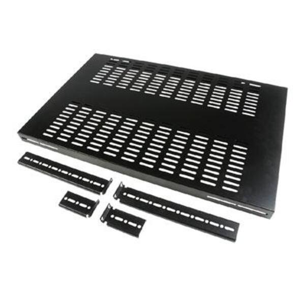 StarTech.com 1U Adjustable Mounting Depth Vented Rack Mount Shelf - 175lbs / 80kg