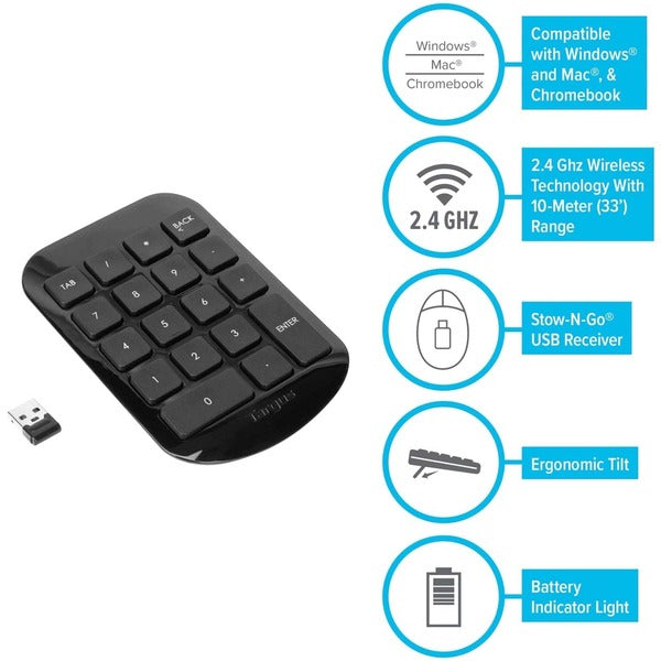 Targus Wireless Numeric Keypad