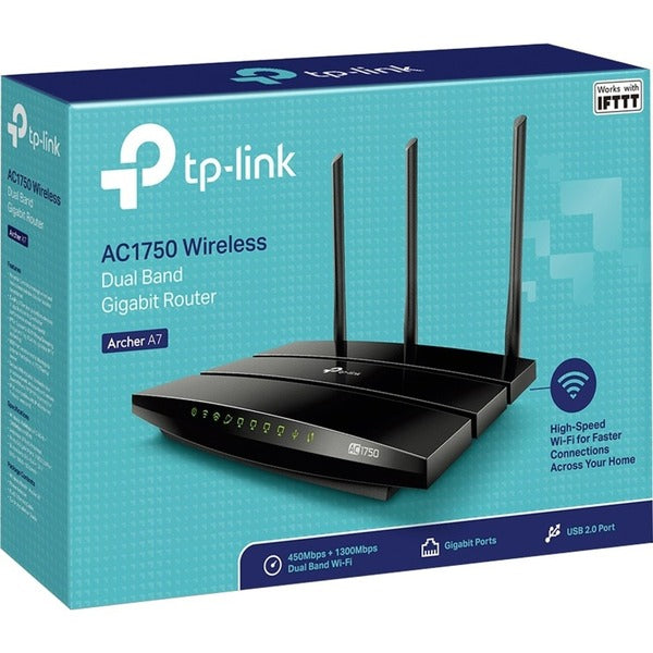 TP-Link Archer A7 - Wi-Fi 5 IEEE 802.11ac Ethernet Wireless Router