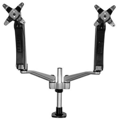 StarTech.com Desk Mount Dual Monitor Arm - Full Motion - Premium Dual Monitor Stand for up to 30" VESA Mount Monitors - Tool-less Assembly