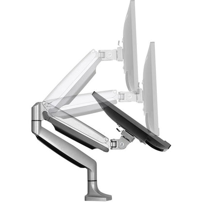 StarTech.com Single Desk Mount Monitor Arm - Full Motion - Articulating - For VESA Mount Monitors up to 34" - Heavy Duty Aluminum - Silver