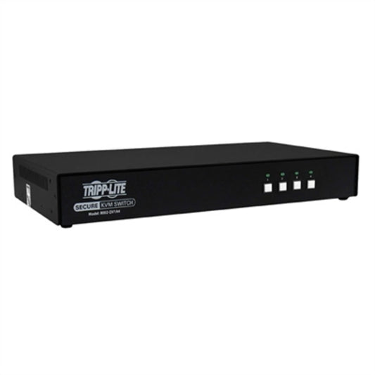 Tripp Lite Secure KVM Switch 4-Port DVI + Audio NIAP PP3.0 Certified DVI-I