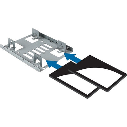 StarTech.com Dual 2.5" to 3.5" HDD Bracket for SATA Hard Drives - 2 Drive 2.5" to 3.5" Bracket for Mounting Bay