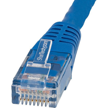 StarTech.com 15ft CAT6 Ethernet Cable - Blue Molded Gigabit - 100W PoE UTP 650MHz - Category 6 Patch Cord UL Certified Wiring/TIA