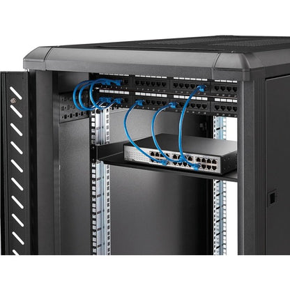 StarTech.com 1U Server Rack Cabinet Shelf - Fixed 10" Deep Cantilever Rackmount Tray for 19" Data/AV/Network Enclosure w/cage nuts, screws