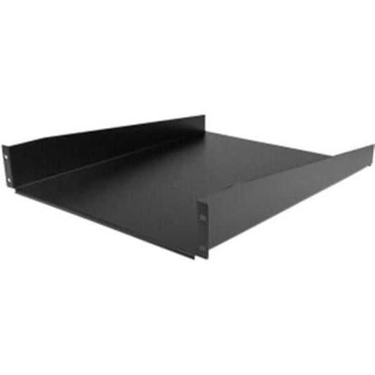 StarTech.com 2U 22in Rack Mount Cantilever Shelf - Fixed Server Rack Cabinet Shelf - 50lbs / 22kg