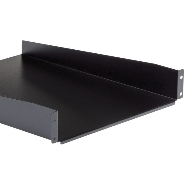 StarTech.com 2U 22in Rack Mount Cantilever Shelf - Fixed Server Rack Cabinet Shelf - 50lbs / 22kg