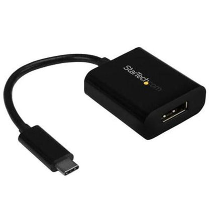 StarTech.com USB C to DisplayPort Adapter 4K 60Hz - USB Type-C to DP 1.4 Monitor Video Converter (DP Alt Mode) - Thunderbolt 3 Compatible