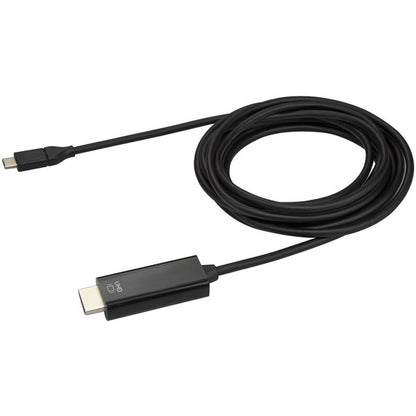 StarTech.com 10ft (3m) USB C to HDMI Cable - 4K 60Hz USB Type C DP Alt Mode to HDMI 2.0 Video Display Adapter Cable -Works w/Thunderbolt 3