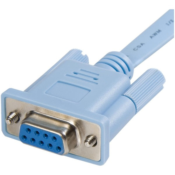 StarTech.com StarTech.com Cisco console router cable - RJ45 (m) - DB9 (f) - 6 ft