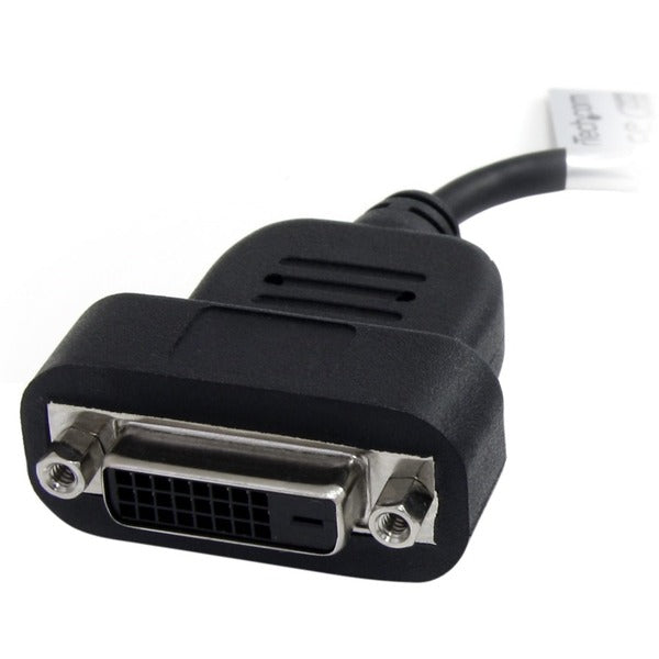 StarTech.com DisplayPort to DVI Adapter, Active DisplayPort to DVI-D Adapter Converter 1080p, DP 1.2 to DVI Adapter, Latching DP Connector