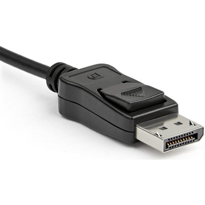 StarTech.com DisplayPort to HDMI Adapter, 4K 60Hz Active DP 1.4 to HDMI 2.0 Video Converter for Monitor/Display, Latching DP Connector