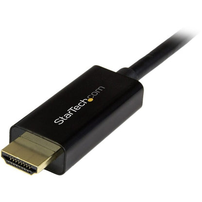 StarTech.com DisplayPort to HDMI converter cable - 6 ft (2m) - 4K