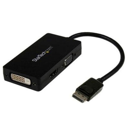 StarTech.com Travel A/V adapter: 3-in-1 DisplayPort to VGA DVI or HDMI converter