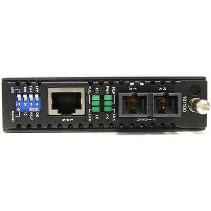 StarTech.com 10/100 Mbps Multi Mode Fiber Media Converter SC 2 km