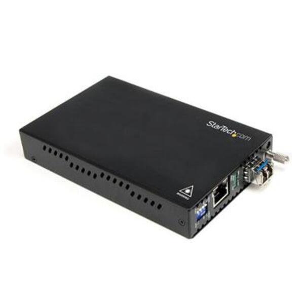 StarTech.com Fiber Media Converter Gigabit 1000Mbps MM Fibre LC 550m