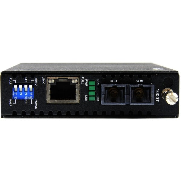 StarTech.com Gigabit Ethernet Multi Mode Fiber Media Converter SC 550m - 1000 Mbps