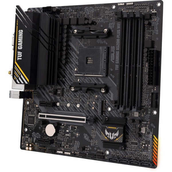 TUF GAMING A520M-PLUS WIFI Gaming Desktop Motherboard - AMD A520 Chipset - Socket AM4 - Micro ATX