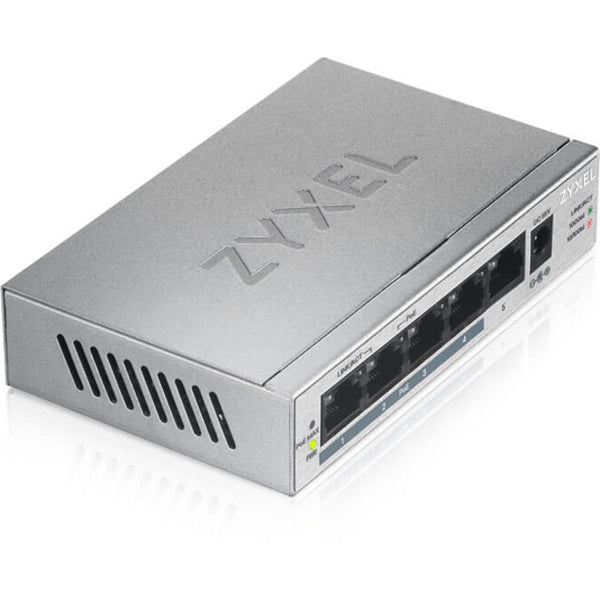 ZYXEL 5-Port GbE Unmanaged PoE Switch