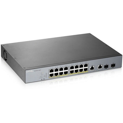 ZYXEL 16-port GbE Smart Managed PoE Switch with GbE Uplink