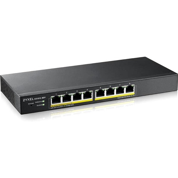 ZYXEL 8-port GbE Smart Managed PoE Switch