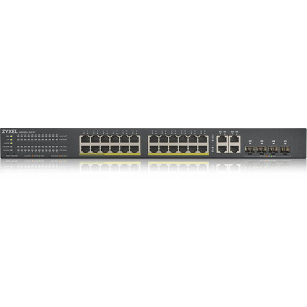 ZYXEL 24-port GbE Smart Managed PoE Switch