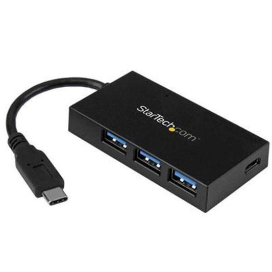 StarTech.com USB C Hub - 4 Port USB-C to USB-A (3x) and USB-C (1x) - Bus Powered USB Hub - USB Type C Hub - Port Expander