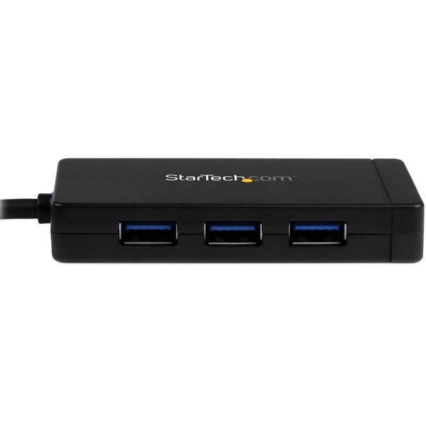 StarTech.com USB-C to Ethernet Adapter - Gigabit - 3 Port USB C to USB Hub and Power Adapter - Thunderbolt 3 Compatible