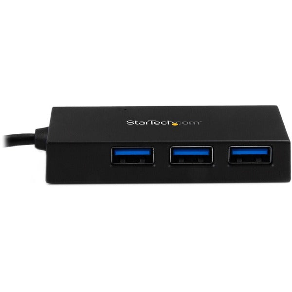 StarTech.com 4 Port USB C Hub - USB-C to 4x USB-A (USB 3.0/3.1 Gen 1 SuperSpeed 5Gbps) - USB Bus or Self Powered - BC 1.2 Charging Hub