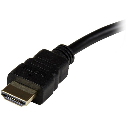 StarTech.com HDMI to VGA Adapter - 1080p - 1920 x 1080 - Black - HDMI Converter - VGA to HDMI Monitor Adapter