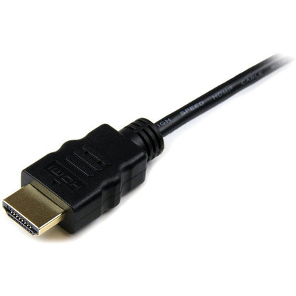 StarTech.com 3ft Micro HDMI to HDMI Cable with Ethernet, 4K High Speed Micro HDMI Type-D Device to HDMI Monitor Adapter/Converter Cord