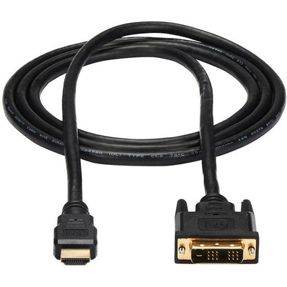 StarTech.com HDMI to DVI Cable - 6 ft / 2m - HDMI to DVI-D Cable - HDMI Monitor Cable - HDMI to DVI Adapter Cable