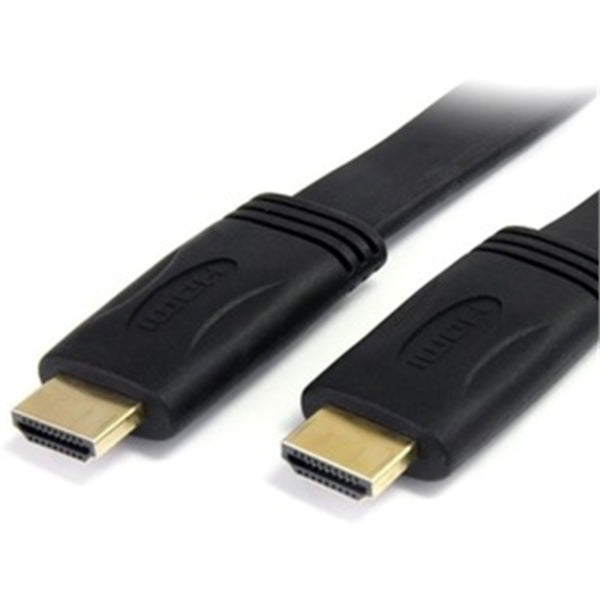 StarTech.com 10 ft Flat High Speed HDMI Cable with Ethernet - Ultra HD 4k x 2k HDMI Cable - HDMI to HDMI M/M